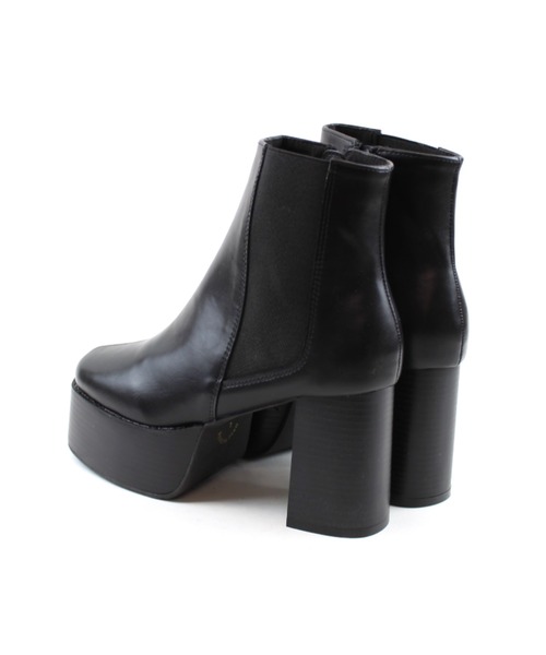 VIVIAN（ヴィヴィアン）の「厚底プラットフォームサイドゴアショートブーツ ZOZOTOWN+オフィシャルサイト限定商品（ブーツ・レディース・ベージュ/ブラウン/ブラック・LL/M/S/L）」の11枚目の写真