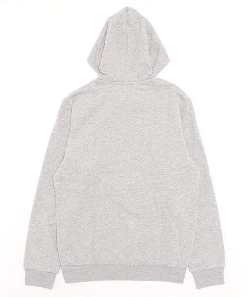 adidas(アディダス)の「《 adidas 》M ESS BL 裏起毛 スウェットパーカー(パーカー・メンズ・ブラック×ホワイト/グレー・M/L/XL)」の3枚目の写真