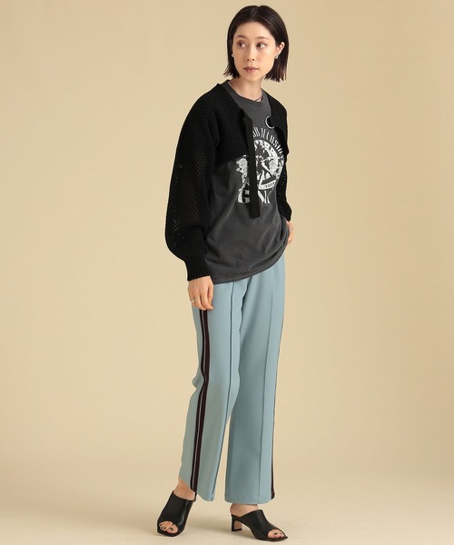 Ray BEAMS（レイビームス）の「Ray BEAMS / メッシュ アーム ボレロ（カーディガン/ボレロ・レディース・ブラック/オフホワイト/オリーブ・ONE SIZE）」の17枚目の写真