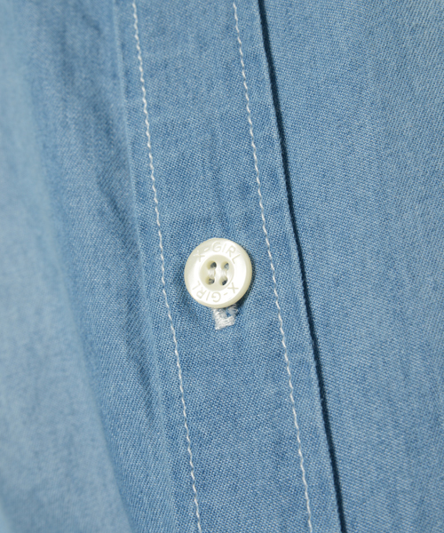 X-girl（エックスガール）の「【NYLON7月号掲載】VACATION DENIM JUMPSUITS（つなぎ/オールインワン・レディース・インディゴブルー/ライトインディゴブルー・1/2/0）」の3枚目の写真