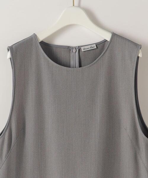 Steven Alan(スティーブンアラン)の「<Steven Alan>TWILL SALOPETTE/サロペット(サロペット/オーバーオール・レディース・ブラック/グレー・S/M)」の6枚目の写真