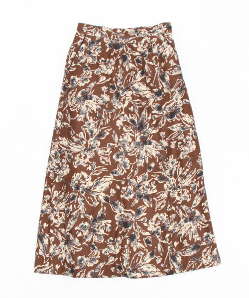 Q(キュー)の「コールフラワースカート(スカート・レディース・ブラック系その他/ブラウン系その他・MEDIUM)」の5枚目の写真