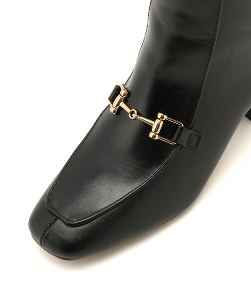 ROPE' PICNIC（ロペピクニック）の「スクエアビットミドル丈モカシンブーツ（ブーツ・レディース・ブラック/ブラウン系その他3・23.5cm/24.5cm/23.0cm/24.0cm）」の10枚目の写真