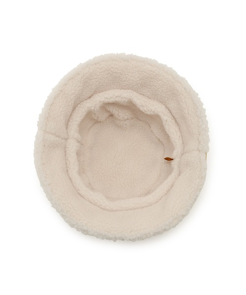 ROPE' PICNIC（ロペピクニック）の「【KIDS】ボア×中わたキルティング切り替えハット（ハット・キッズ・カーキ/マスタード・FREE）」の12枚目の写真