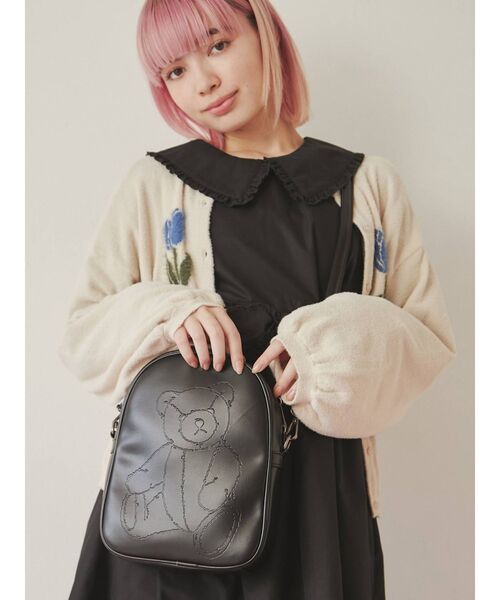merry jenny（メリージェニー）の「bearショルダーbag（ショルダーバッグ・レディース・アイボリー/ブラウン/ブラック・FREE）」の5枚目の写真