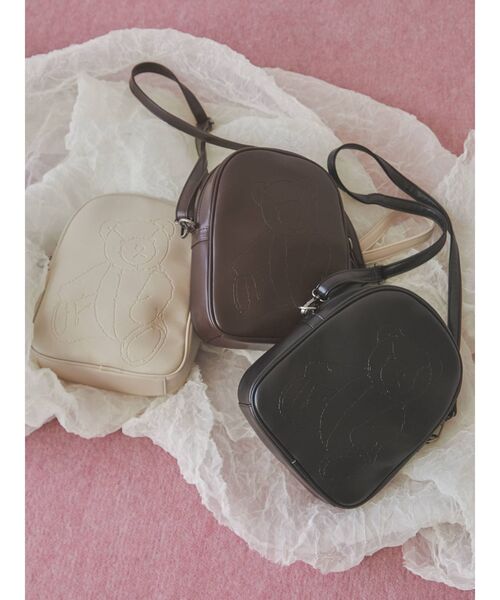 merry jenny（メリージェニー）の「bearショルダーbag（ショルダーバッグ・レディース・アイボリー/ブラウン/ブラック・FREE）」の10枚目の写真