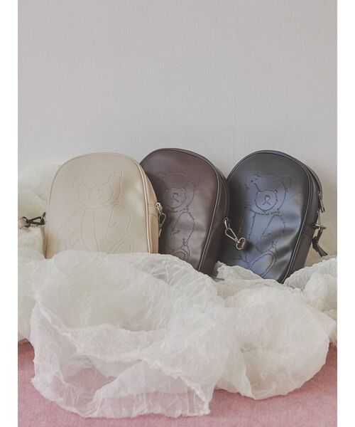 merry jenny（メリージェニー）の「bearショルダーbag（ショルダーバッグ・レディース・アイボリー/ブラウン/ブラック・FREE）」の11枚目の写真