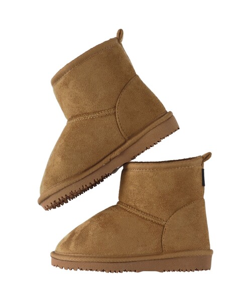 BRANSHES（ブランシェス）の「フェイクムートンブーツ（ブーツ・キッズ・ブラック/ピンク/キャメル/グレー・15.0cm/16.0cm/17.0cm/18.0cm/19.0cm/14.0cm/20.0cm/21.0cm）」の11枚目の写真