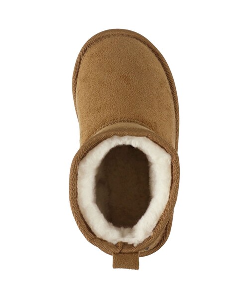 BRANSHES（ブランシェス）の「フェイクムートンブーツ（ブーツ・キッズ・ブラック/ピンク/キャメル/グレー・15.0cm/16.0cm/17.0cm/18.0cm/19.0cm/14.0cm/20.0cm/21.0cm）」の15枚目の写真