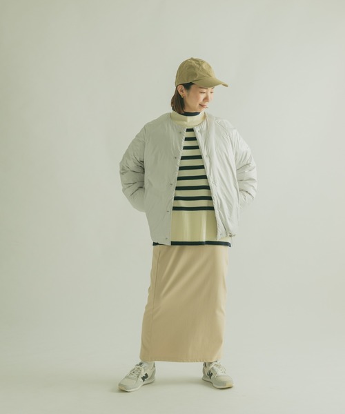 FORK&SPOON（フォークアンドスプーン）の「FORK&SPOON　ボーダータートルニット（ニット/セーター・レディース・ブラック系その他/ホワイト系その他・1）」の10枚目の写真