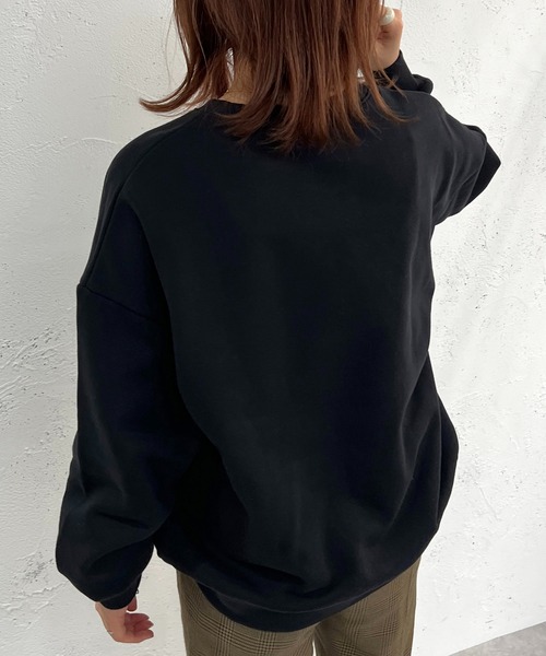 apres jour mignon(アプレジュールミニョン)の「アソート刺繍ヘビーウェイトスウェット【ZOZOTOWN限定アイテム】(Tシャツ/カットソー・レディース・ダークグリーン/アイボリー/ブルー/ベージュ系その他/ナチュラル/ブラック・X-LARGE/フリー)」の14枚目の写真