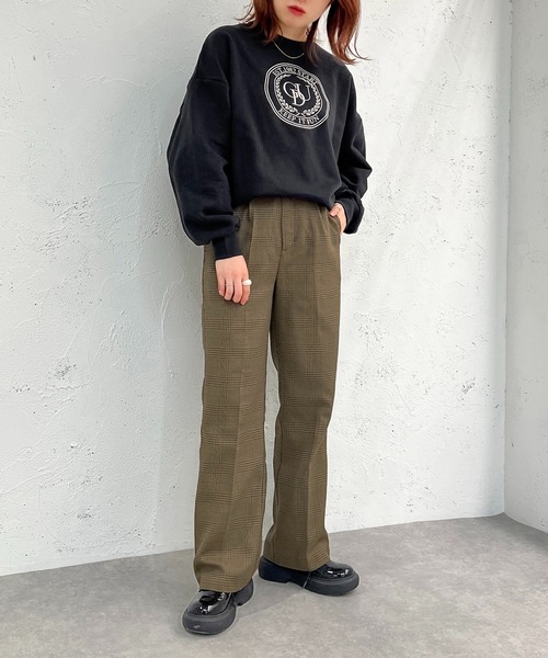 apres jour mignon(アプレジュールミニョン)の「アソート刺繍ヘビーウェイトスウェット【ZOZOTOWN限定アイテム】(Tシャツ/カットソー・レディース・ダークグリーン/アイボリー/ブルー/ベージュ系その他/ナチュラル/ブラック・X-LARGE/フリー)」の15枚目の写真
