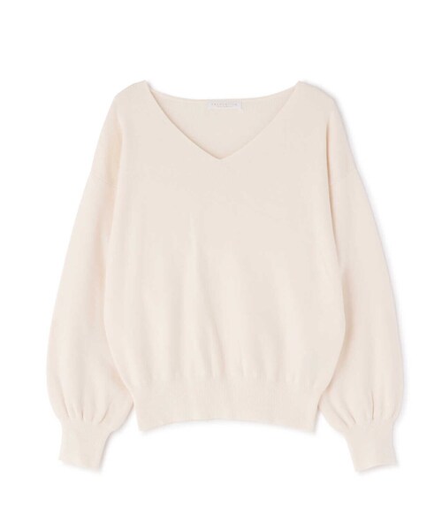 PROPORTION BODY DRESSING（プロポーションボディドレッシング）の「Ｖネック総針ドルマンニット / 1212270022（ニット/セーター・レディース・オフホワイト/ピンク/ダークグレー/ブルー系その他・SMALL/MEDIUM）」の14枚目の写真