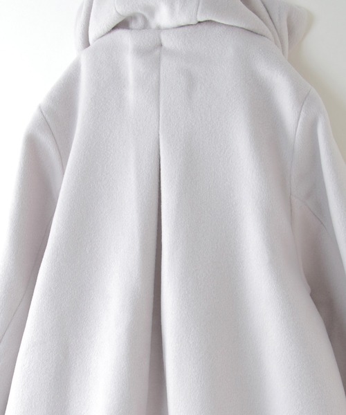 ikka（イッカ）の「バックデザイン2WAYフェイクウールジャケット（120~160cm）（その他アウター・キッズ・ライトグレー・120/130/140/150/160）」の11枚目の写真