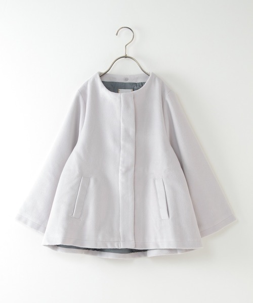 ikka（イッカ）の「バックデザイン2WAYフェイクウールジャケット（120~160cm）（その他アウター・キッズ・ライトグレー・120/130/140/150/160）」の15枚目の写真