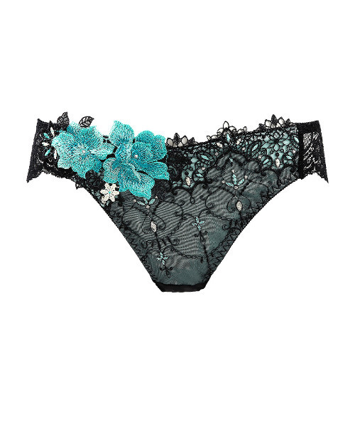 HIMICO（ヒミコ）の「GRANDE 001 Rosa attraente ノーマルショーツ（ショーツ・レディース・ネイビー/ラベンダー/ブラック/ワイン・MEDIUM/LARGE/X-LARGE）」の8枚目の写真