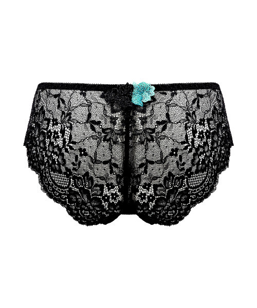 HIMICO（ヒミコ）の「GRANDE 001 Rosa attraente ノーマルショーツ（ショーツ・レディース・ネイビー/ラベンダー/ブラック/ワイン・MEDIUM/LARGE/X-LARGE）」の9枚目の写真