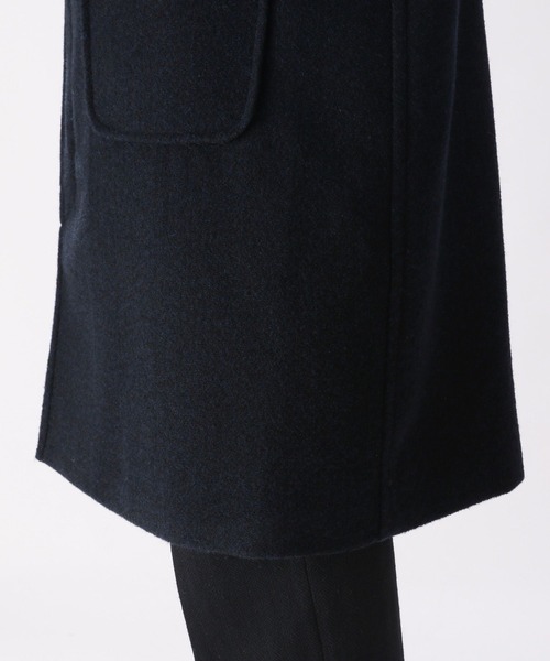 niko and...（ニコアンド）の「PEネップ起毛コート（チェスターコート・メンズ・ネイビー/ブラウン/スモーク/キャメル・MEDIUM/LARGE）」の22枚目の写真