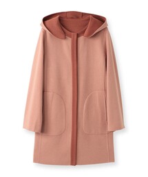 【リバーシブル】ウールリバーコート