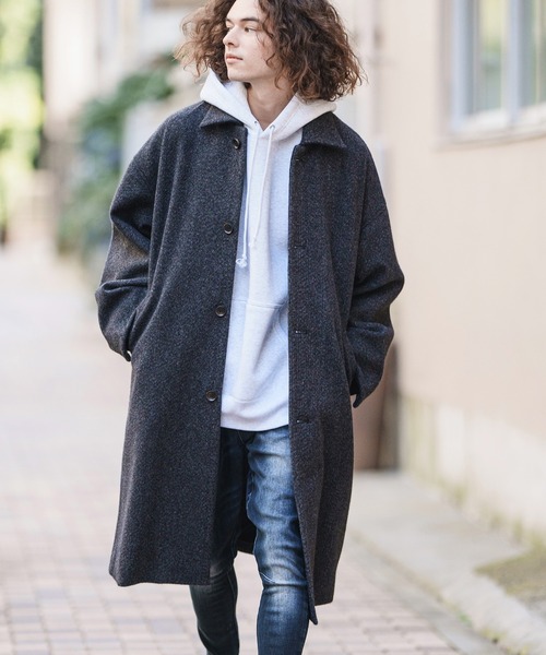 CAMBIO（カンビオ）の「mj8960- ドロップショルダーステンカラーコート