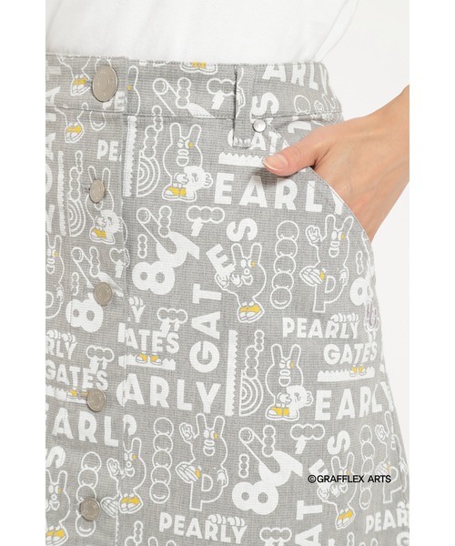 パーリーゲイツ ゴルフ GRAFFLEX どうしちゃったPG スカート ウェア PEARLY GATES（パーリーゲイツ）の「【PEARLY GATES | GRAFFLEX