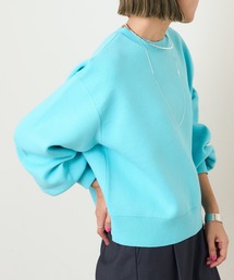 Omekashi | スウェットライクカラーニット(ニット/セーター)