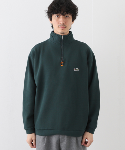 JOURNAL STANDARD(ジャーナルスタンダード)の「【STAY HUNGRY/ステイハングリー】ABORRE Hook Neck(スウェット・メンズ・グリーン/ブラック・LARGE/X-LARGE)」の4枚目の写真