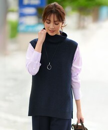 23区 ニジュウサンク レディース のベスト ブルー ネイビー 青色系 通販 Zozotown