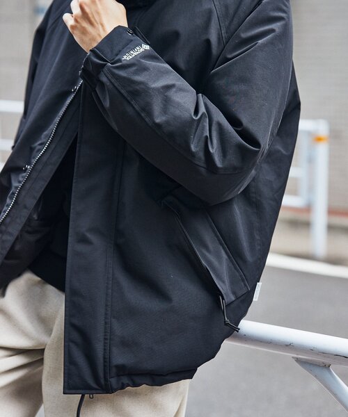 +phenix（プラスフェニックス）の「【+phenix / プラスフェニックス】別注 GORE-TEX フード ダウンジャケット（ダウンジャケット/コート・メンズ・レッド/ブラック/ホワイト/ベージュ・MEDIUM/LARGE/SMALL）」の20枚目の写真