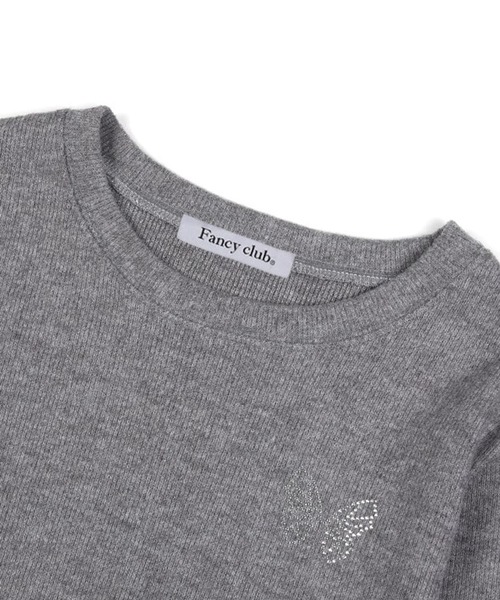 ALAND(エーランド)の「NASTY FANCY CLUB/ショルダースリット長袖TEE 2174388(Tシャツ/カットソー・レディース・グレー/ブルー・FREE)」の18枚目の写真