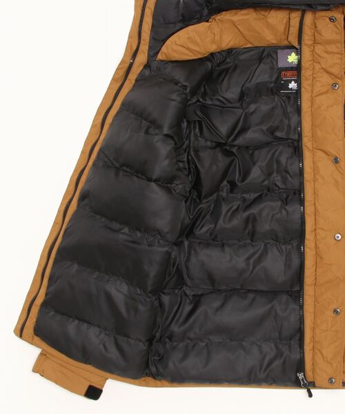 LOGOS park（ロゴスパーク）の「フルジップ 中綿 ジャケット（ダウンジャケット/コート・メンズ・ブラック/ベージュ/カーキ・M/L/LL）」の9枚目の写真