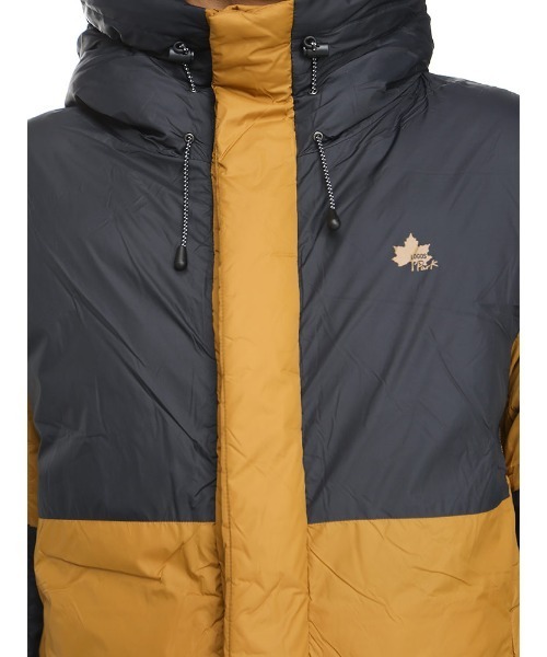 LOGOS park（ロゴスパーク）の「フルジップ 中綿 ジャケット（ダウンジャケット/コート・メンズ・ブラック/ベージュ/カーキ・M/L/LL）」の7枚目の写真