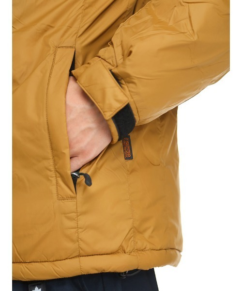 LOGOS park（ロゴスパーク）の「フルジップ 中綿 ジャケット（ダウンジャケット/コート・メンズ・ブラック/ベージュ/カーキ・M/L/LL）」の18枚目の写真