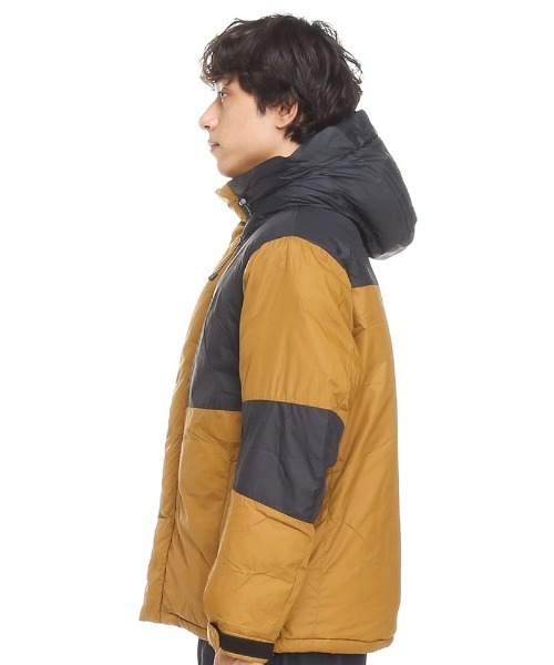 LOGOS park（ロゴスパーク）の「フルジップ 中綿 ジャケット（ダウンジャケット/コート・メンズ・ブラック/ベージュ/カーキ・M/L/LL）」の8枚目の写真