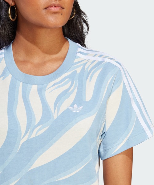 送関込み★adidas Originals★タイダイ柄プリント 半袖Tシャツ adidas（アディダス）の「アディダス オリジナルス タイダイ 総