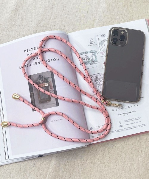 apres jour(アプレジュール)の「【apres jour×ARIAZ】スマホショルダー(スマホグッズ・レディース・ピンク/ベージュ/グレー系その他/イエロー系その他/ピンク系その他/ライトピンク/ブラック・FREE)」の6枚目の写真