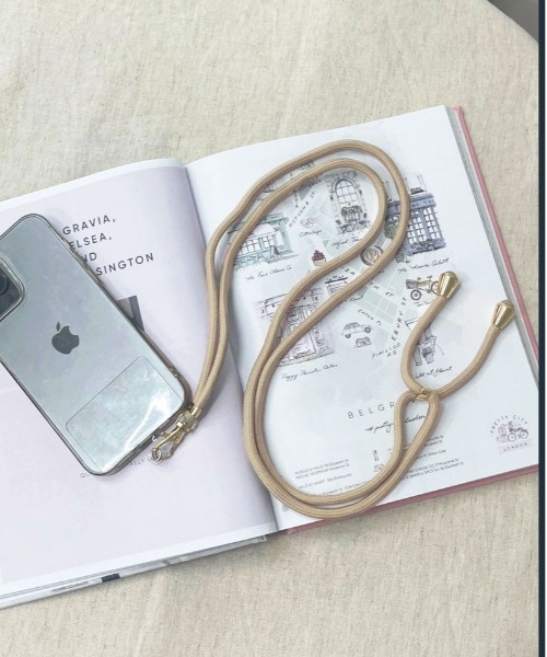 apres jour(アプレジュール)の「【apres jour×ARIAZ】スマホショルダー(スマホグッズ・レディース・ピンク/ベージュ/グレー系その他/イエロー系その他/ピンク系その他/ライトピンク/ブラック・FREE)」の9枚目の写真