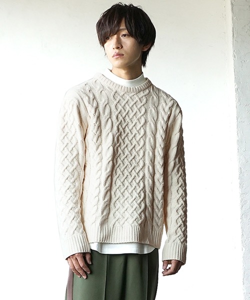 GIUNON ケーブルニット モダンケーブルニット「CROWN(クラウン)」 – GENTLEMAN PROJECTS