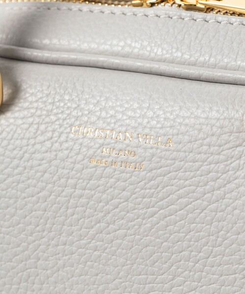 Demi-Luxe BEAMS(デミルクス ビームス)の「CHRISTIAN VILLA / レザー ミニボストンバッグ(ハンドバッグ・レディース・ブラウン系その他4/ブラウン・ONE SIZE)」の20枚目の写真