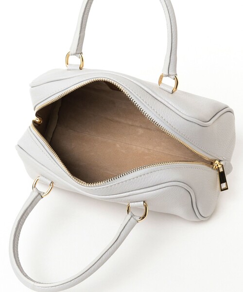 Demi-Luxe BEAMS(デミルクス ビームス)の「CHRISTIAN VILLA / レザー ミニボストンバッグ(ハンドバッグ・レディース・ブラウン系その他4/ブラウン・ONE SIZE)」の22枚目の写真