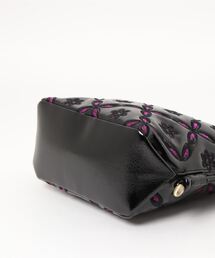 ANNA SUI バッグ　黒　ボニー　ニューガーデン アナスイ ANNA SUI アニー 2wayボストンバッグ