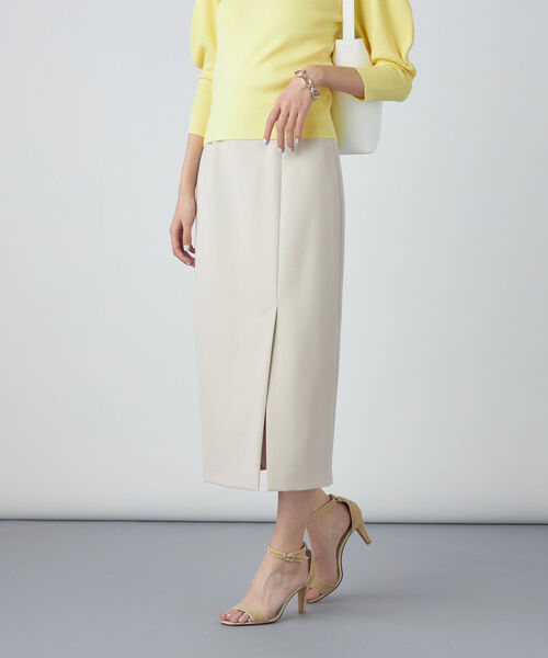 NOLLEY’S Sophi（ノーリーズソフィ）の「ハイスリットペンシルタイトスカート（スカート・レディース・ベビーピンク/ベージュ・36/38/34）」の9枚目の写真