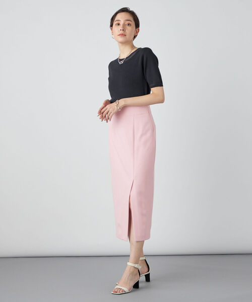 NOLLEY’S Sophi（ノーリーズソフィ）の「ハイスリットペンシルタイトスカート（スカート・レディース・ベビーピンク/ベージュ・36/38/34）」の15枚目の写真