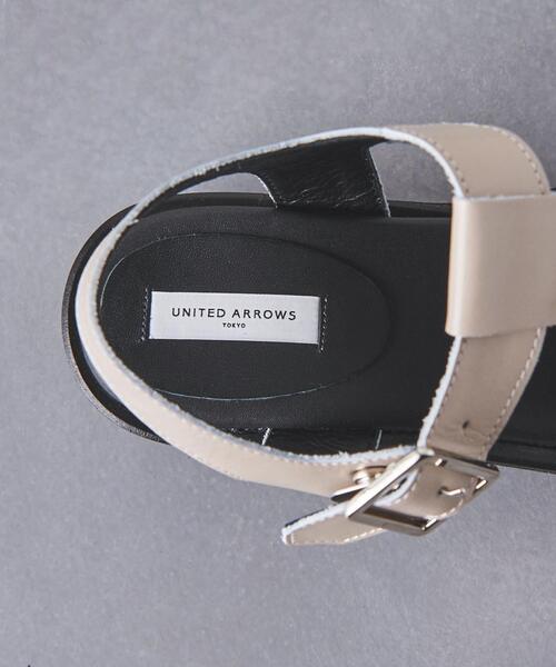 UNITED ARROWS（ユナイテッドアローズ）の「グルカサンダル（サンダル・レディース・ブラック/ベージュ・35/35h/36/36h/37/37h/38）」の3枚目の写真