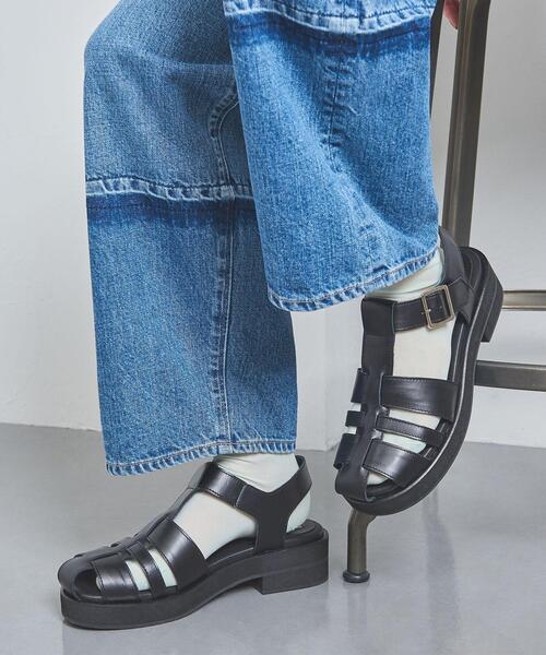 saku 人気モデルユナイテッドアローズ　グルカサンダル　ブラック　25 グルカ シューズ（サンダル）｜BEAUTY&YOUTH UNITED ARROWS