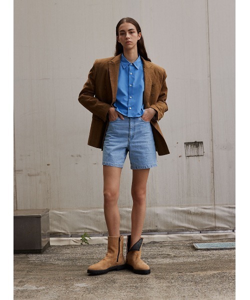 SOFTHYPHEN（ソフトハイフン）の「TYPEWRITER CROPPED SHIRT