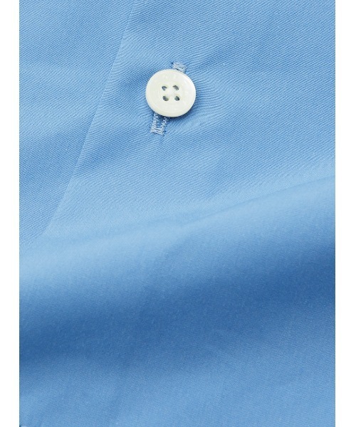 SOFTHYPHEN（ソフトハイフン）の「TYPEWRITER CROPPED SHIRT（シャツ/ブラウス・メンズ・ホワイト/ベージュ/サックスブルー・03/01/02/04）」の10枚目の写真