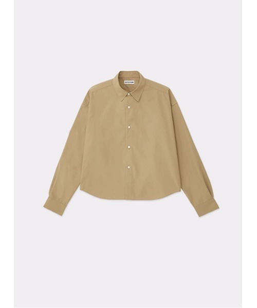 SOFTHYPHEN（ソフトハイフン）の「TYPEWRITER CROPPED SHIRT（シャツ/ブラウス・メンズ・ホワイト/ベージュ/サックスブルー・03/01/02/04）」の12枚目の写真