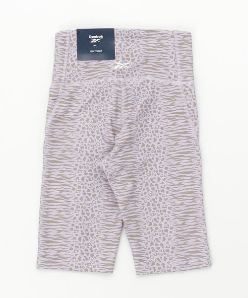 Reebok（リーボック）の「ルクス ボールド ハイライズ ショーツ / Lux Bold HR Short - MS（その他パンツ・レディース・パープル・LARGE/MEDIUM/SMALL/X-LARGE/X-SMALL）」の2枚目の写真