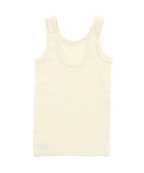 apres les cours（アプレレクール）の「深あきインナータンクトップ（タンクトップ・キッズ・ベージュ/ブラック/クリーム/ラベンダー/ピンク・80/90/100/110/120/130）」の11枚目の写真